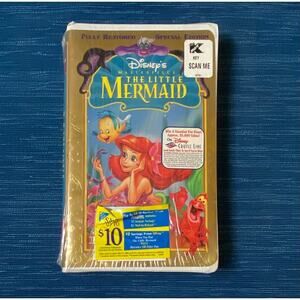 Disney Masterpiece THE Little Mermaid 1998 Special Edition New Sealed Clamshell